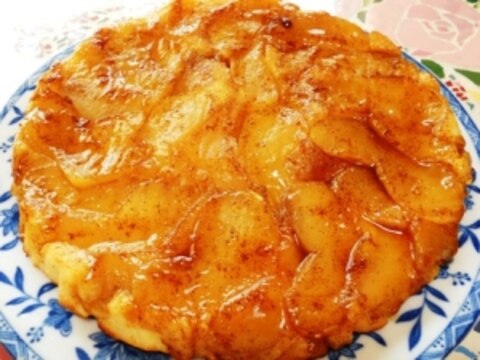 １００均のケーキ粉でタルトタタン